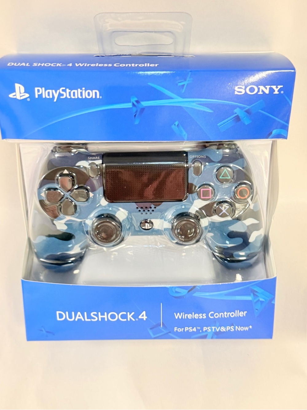Sony DualShock 4 Wireless Controller - Blue Camouflage